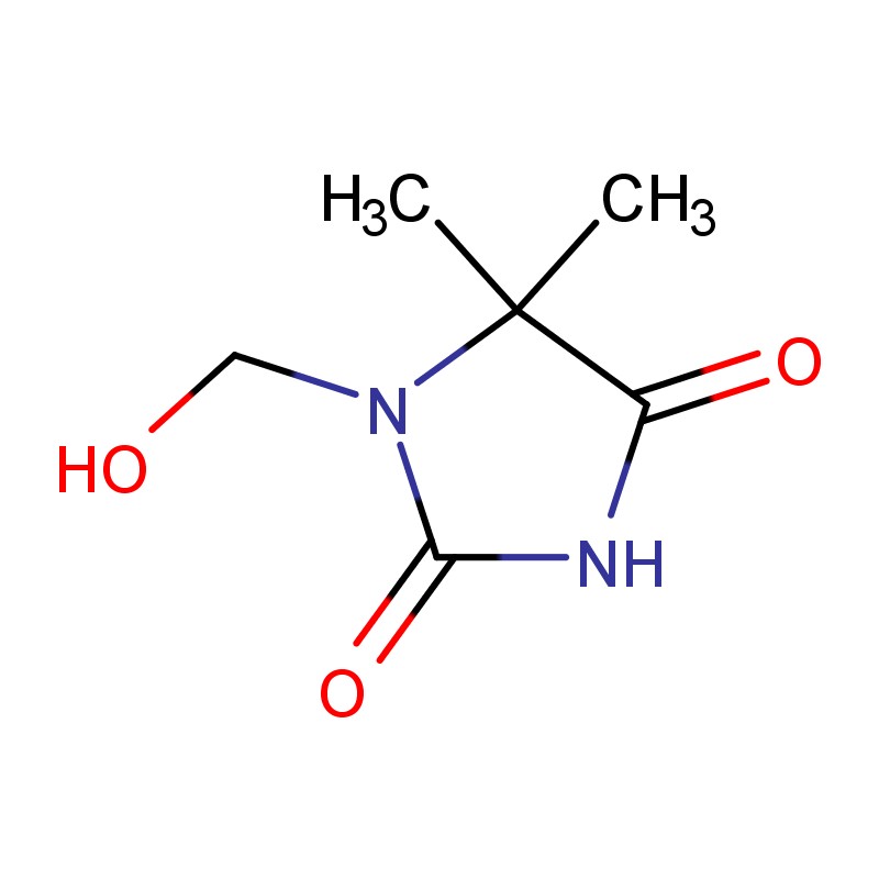 1--hydroxypethyl-5,5-dimethylhydantain